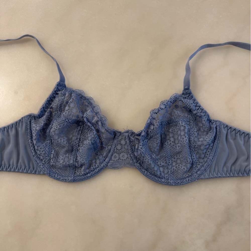 Primark Lace Bra in Soft Blue